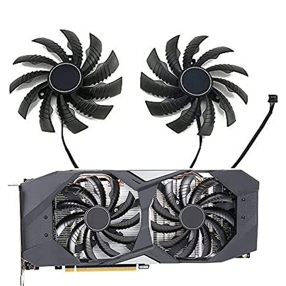 Pi+®(PiPlus®) GPU Replacement Fan For Gigabyte GTX 1660Ti 1650 RTX2070