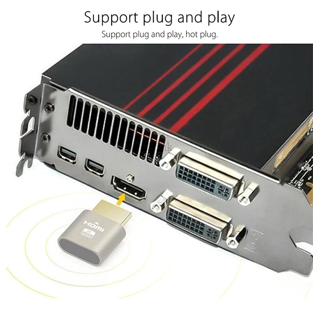 Virtual hdmi dummy online adapter