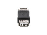 Pi+® (PiPlus®) USB 2.0 Type A Female to A Female Coupler Adapter Connector F/F Converter- Pack of 2 units