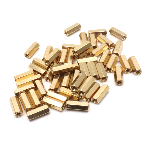 Motherboard Durable Brass Standoff, PCB Boards For Electrical Equipment-M3*12 (100 pcs per sale)