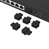 Pi+® (PiPlus®) Dust Covers for SFP/SFP+ Slots with Handle