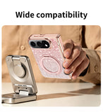MagSafe Full Body Protection Case for iPhone Duo | 360 Swivel Kickstand | Magnetic Close