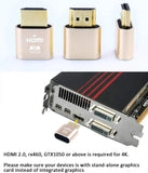 Pi+® (PiPlus®) 4K HDMI Dummy Plug - 2 units