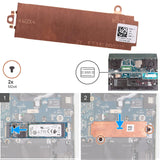 Pi+® (PiPlus®) M.2 2280 SSD Heatsink Thermal Shield 26X1Y 026X1Y w