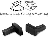 SFP SFP+ SFP28 Dust Cover Anti-Dust Fiber Optic Caps - Black Silicone