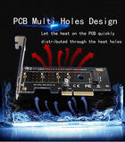 Pi+® (PiPlus®) M.2 NVME M-Key to PCI-E 3.0 X4 Adapter Expansion Card