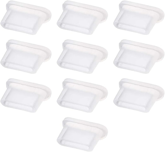 Pi+® (PiPlus®) Silicone Soft Anti Dust Cover Protector Plugs Cap for USB Type C Female Port