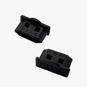 Pi+® (PiPlus®) HDMI Female Protective Cover Dust Plug PP Material for TV, Laptop, Computer, Other Devices (Black)