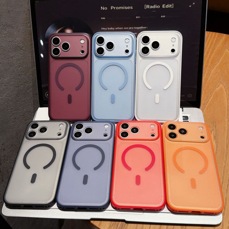 Matte Translucent Magnetic Case for iPhone 18 Pro