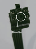 Pi+® (PiPlus®) PCI-e 6Pin Male 1 to 3 SATA Power Supply Cable
