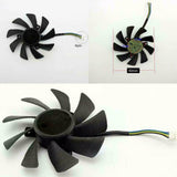 Pi+® (PiPlus®) GPU Replacement Fan for ZOTAC GTX 1060 Mini 950 960 1060 Graphic Card