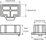 Pi+®(PiPlus®) RJ45 Jack Dust Cover - Silicone Material