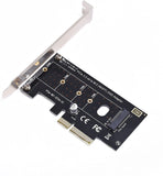 Pi+® (PiPlus®) M.2 NVME M-Key to PCI-E 3.0 X4 Adapter Expansion Card