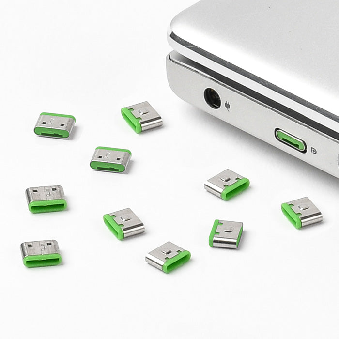 Smart Keeper USB Type C Port Blocker - Pack of 10 Locks – Pi+® (PiPlus®)