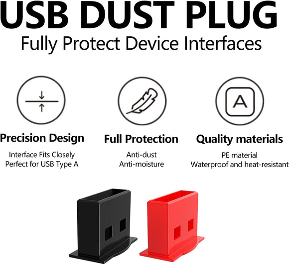 Pi+® (PiPlus®) USB Type-A Anti Dust Cover Plugs
