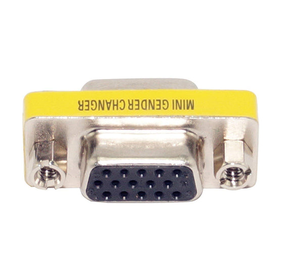 Pi+® (PiPlus®) VGA Female to Female Adapter (15 Pin to 15Pin)-3units