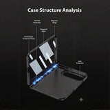 iPhone Duo / Fold 2026 Diamond Glow Case - MagSafe | 360 Swivel Kickstand | Magnetic Close
