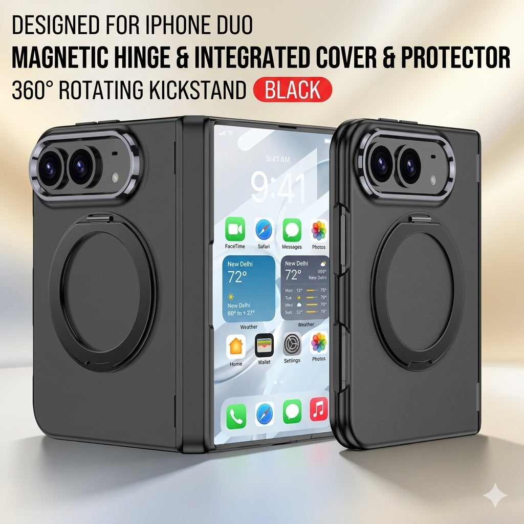 iPhone Duo / Fold 2026 Magnetic Fold Case – Quality Meets Simplicity