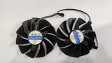 Pi+® (PiPlus®) GPU Replacement Fan For ZOTAC GAMING GeForce RTX 3060 Ti Twin Edge ZT-A30610E-10M
