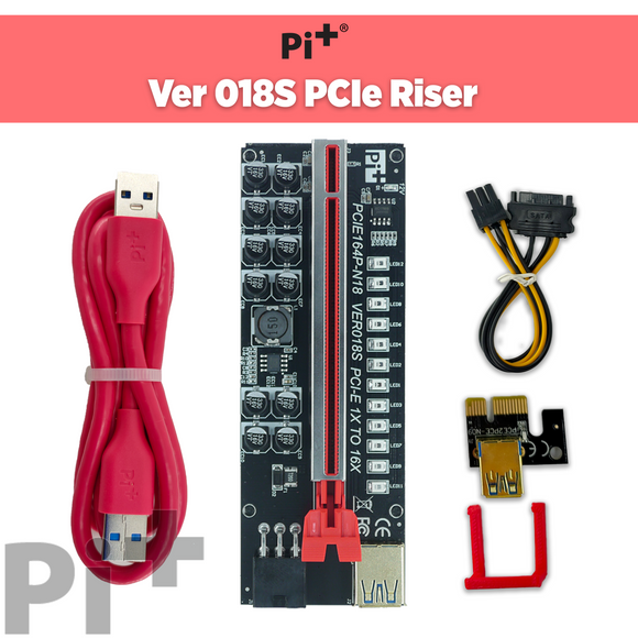Riser Cards & Cables – Pi+® (PiPlus®)