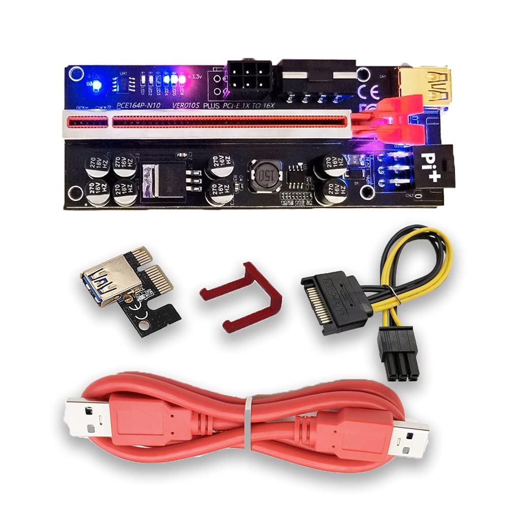 Riser Cards & Cables – Pi+® (PiPlus®)
