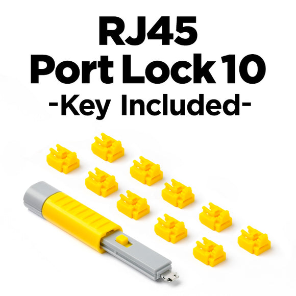 Smart Keeper RJ45 Port Locks with Key