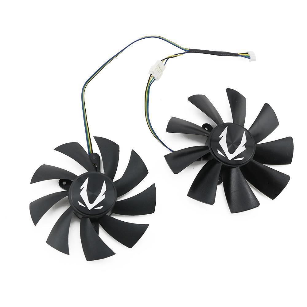 Pi+® (PiPlus®) GPU Replacement Fan For Zotac Gaming RTX 2060 2070  Graphics Card ZT-T20600K-10M / RTX2070 OC Mini