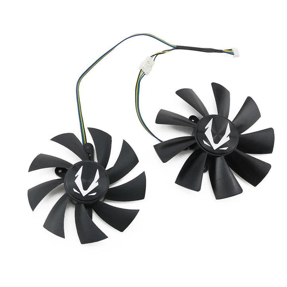 Pi+® (PiPlus®) GPU Replacement Fan For Zotac Gaming RTX 2060 Graphics Card ZT-T20600K-10M / RTX2070 OC Mini