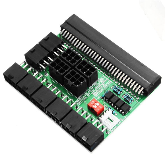 Pi+®(PiPlus®)12 Ports Power Supply Breakout Board Adapter For DPS-1200FB 750/1200W Mining PSU