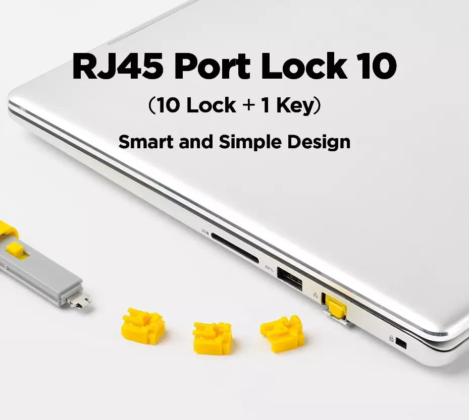 Piplus Key Smart Keeper RJ45 Port Locks with Key – Pi+® (PiPlus®)