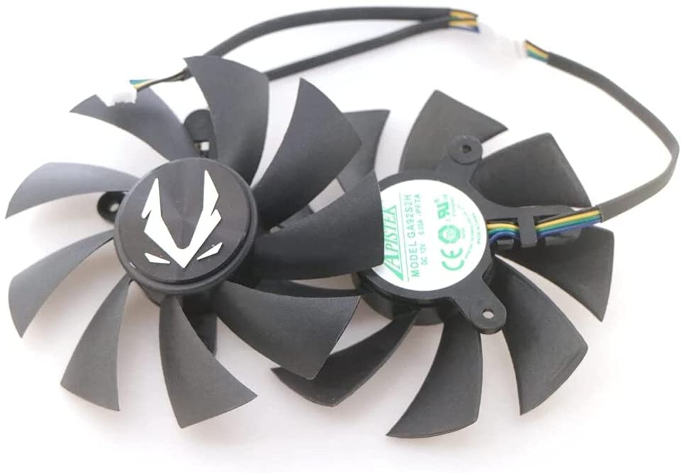 Pi+® (PiPlus®) GPU Replacement Fan For ZOTAC RTX 2060 AMP GTX1660ti 16