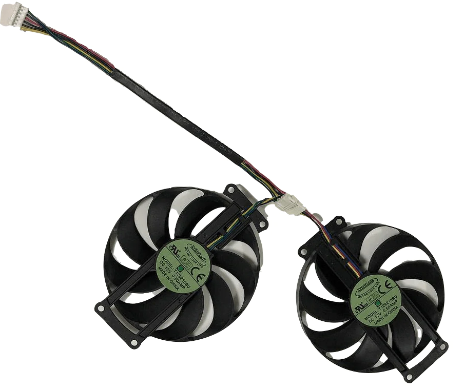 New 90MM FDC10H12S9-C GTX 1660 Super RTX2060 Cooling Fan For ASUS RTX 2060 2070 DUAL MINI OC Video Card Cooler Fan - 7