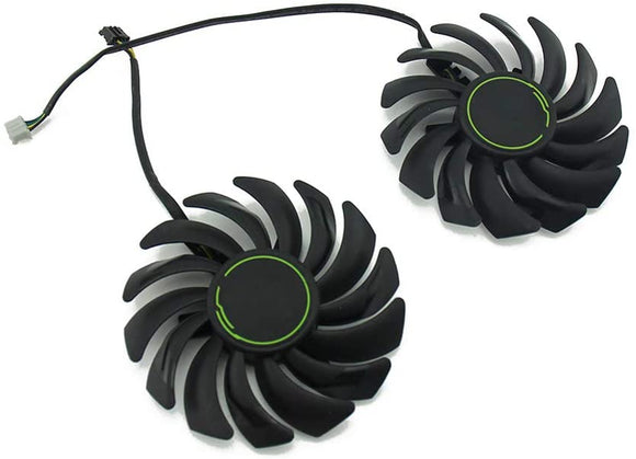 Pi+® (PiPlus®) GPU Replacement Fan For MSI GeForce RTX 2060 2070 2080 Super Ventus XS OC