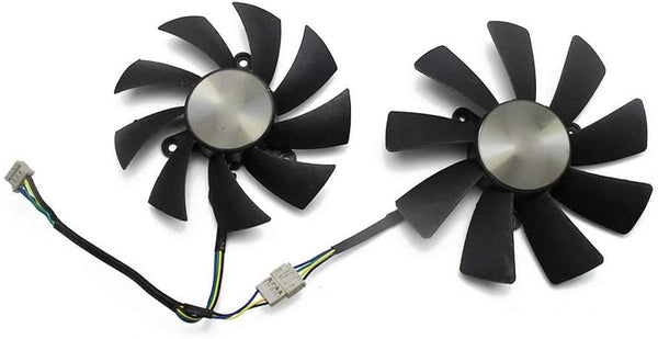 Pi+® (PiPlus®) GPU Replacement Fan for ZOTAC GTX 1060 Mini 950 960 106