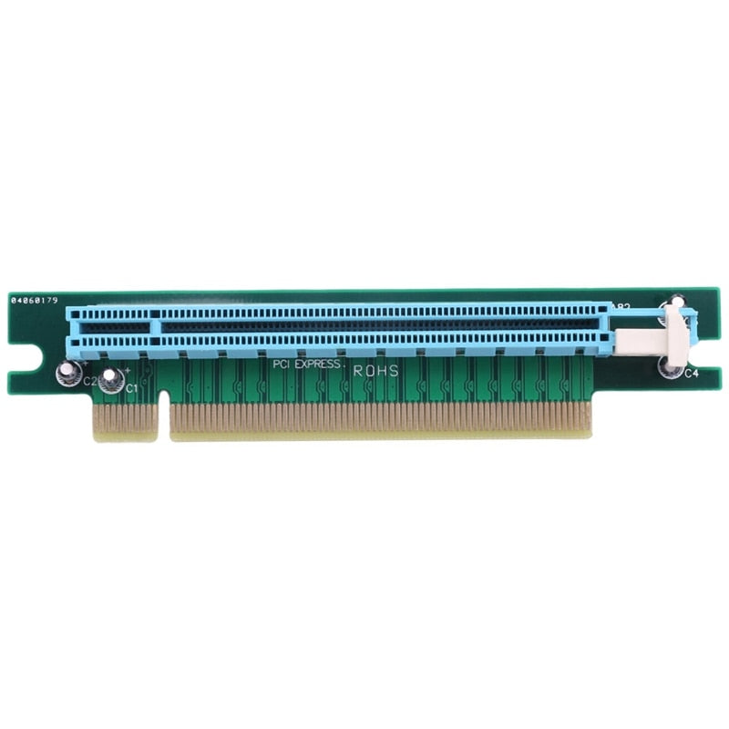 Pci Riser 90 Pi+® (PiPlus®) PCI-E 16X Riser Card 90 Degree Pci-E Pci-Express 16X Ri