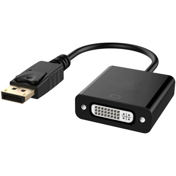 Pi+® (PiPlus®) Display Port DP Male to DVI 24+1 Pin Female Converter Cable Adapter