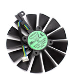 Pi+® (PiPlus®)GPU Replacement Fan for ASUS Strix RX 470 580 570 GTX 1050Ti 1070Ti 1080Ti