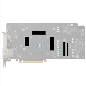 Pre-Cut Thermal Pads for MSI 1060 Gaming X GPU ( Higher Quality Thermal Pad )