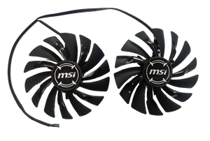 Pi+®(PiPlus®) GPU Replacement Fan for MSI GTX 1080 GTX 1070 GTX 1060 RX 580 RX570 Armor