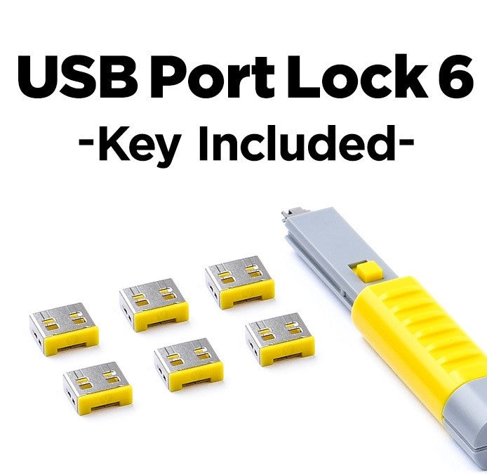 Smart Keeper USB Port Blockers Essential with Key – Pi+® (PiPlus®)